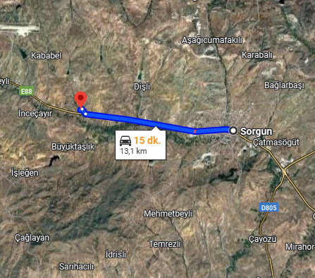 YOZGAT SORGUN AŞAĞIKARAKAYA  KÖYÜNDE 9.618 M² TARLAMIZ SATILIKTIR - YOZGAT SORGUN fotoğraf 5